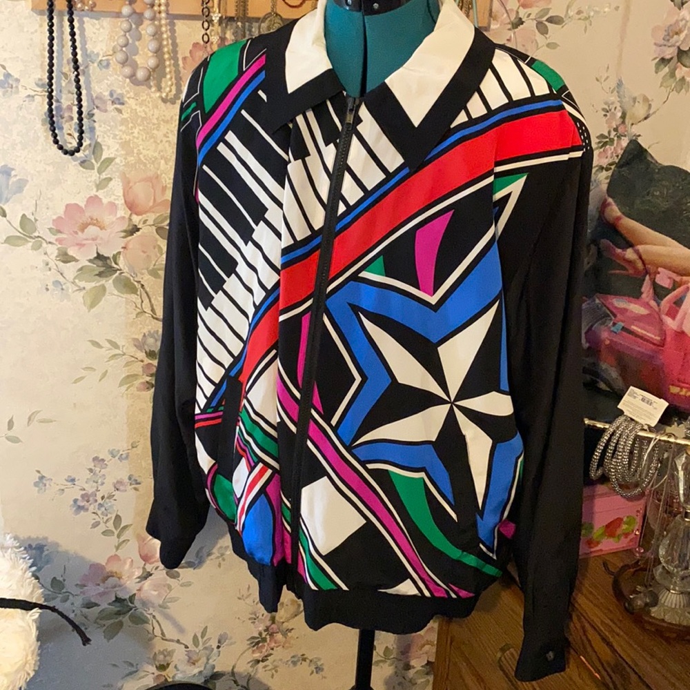 Bob Mackie Wearable Art jacket